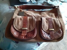 Tommy & Kate Limited Edition Handbag, Faux Suede, Various Compartments 