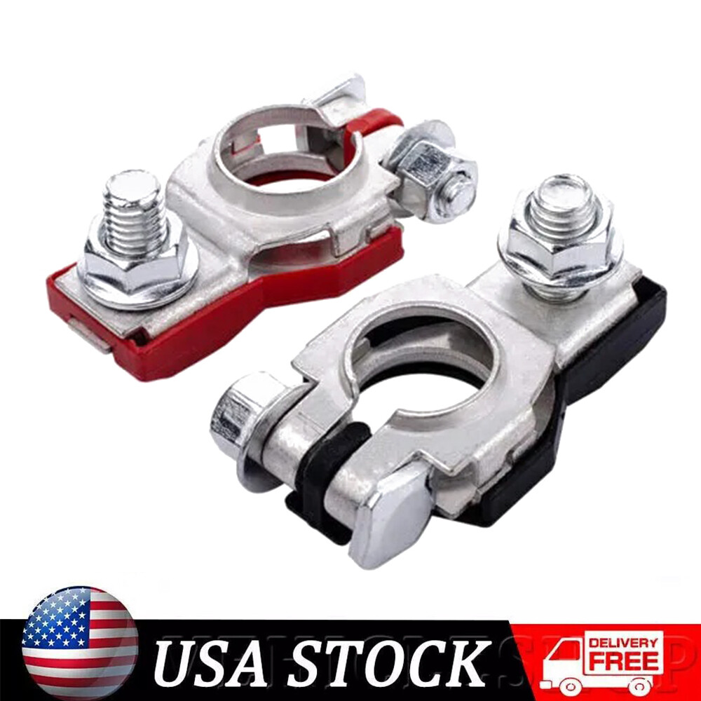 Battery Terminal Connector Top Post Positive Negative Heavy Duty Universal