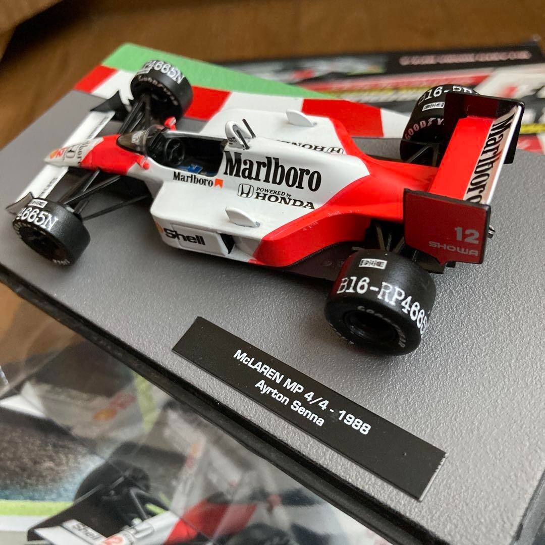 Minichamps 1/43 Marlboro McLaren MP4/4 Ayrton Senna F1