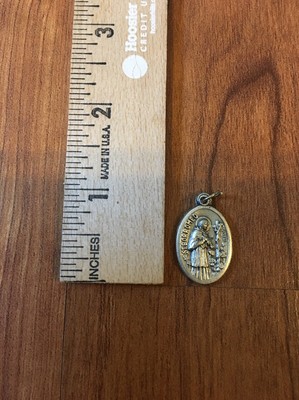 St. Charles Borromeo Religious Pendant Charm Medal Italy