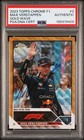 2023 Topps Chrome F1 #3 Max Verstappen Gold Wave Refractor A