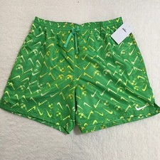 Nike Digi Swoosh Ombre Lap 7  Swim Trunks Electric Algae Sz Medium NESSD516-380