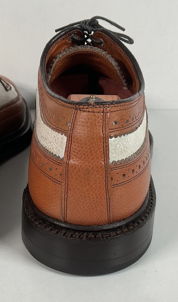 Vintage 1950s Johnston Murphy Aristocraft Spectator Shoes 10 Vintage 1950s Johnston Murphy Aristocraft Spectator Shoes 10