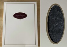 VTG NIP Victoria  s Secret Lingerie for Legs Black Glitter Thigh Highs Size TALL