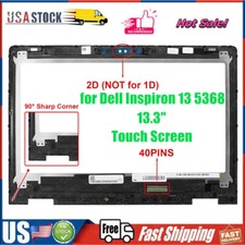 FHD LCD Display Touch Screen Assembly Bezel For Dell Inspiron 13 5379 5368 5378