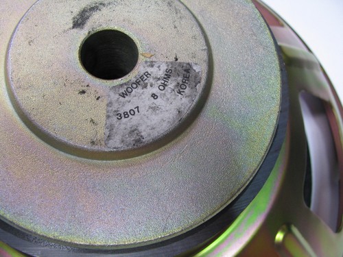 REALISTIC MACH 2 15" WOOFER #3807 *FOR PARTS/ REPAIR* - Picture 3 of 3