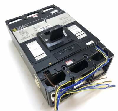 Square D MHL367001287 3 Pole 700 Amp Breaker w/Aux + Undervoltage