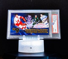 Gordie Howe Tribute to Mr. Hockey Autograph #9 / PSA Mint 9 Autograph