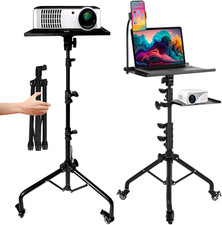 Laptop  Projector Tripod Stand Adjustable Height 26 to 51  Wheely Portable Lapt