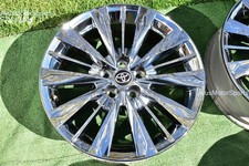 20" Toyota Grand Highlander Platinum OEM Factory Chrome Clad Wheel ONE