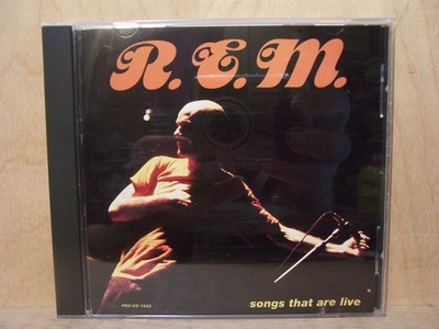 REM Songs that are Live CD PROMO ONLY Warner PROCD 7888 Nm