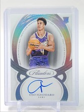 OSO IGHODARO 2024-25 FLAWLESS ROOKIE DRAFT GEM SIGNATURES RC AUTO 18/25