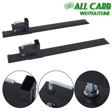 Pallet Forks 60" Clamp On Bucket Loader Attachment Skid Steer Tractor 4000lbs