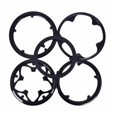 1pc Vélo Manivelle Protection Roue Garde Chaîne Transparent Bicyclette - Photo 1/4