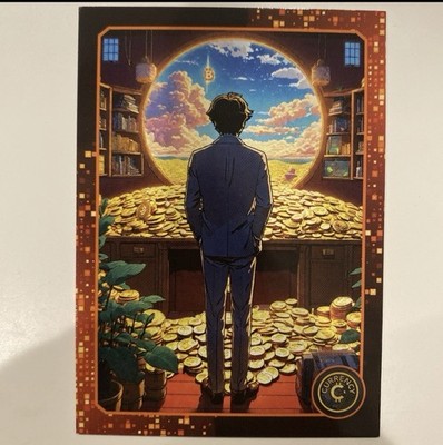 Satoshi Nakamoto #27 2024 Cardsmiths Currency SERIES 3 Base Holo NM