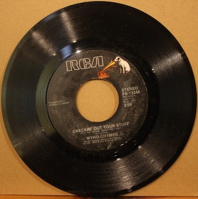 WYND CHYMES Checkin' Out Your Stuff ALAKAZAM Boogie Soul 45 on RCA PB-13248