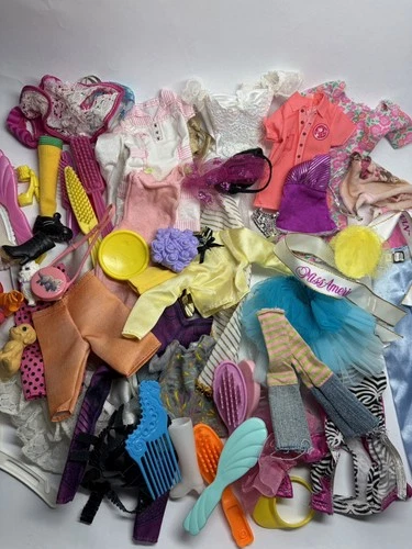 Barbie Clothes & Accessories Lot - Vintage & Modern - Dresses, Pants & More