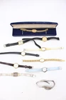 A x10 Vintage Ladies Seiko Gold Tone Quartz Wristwatches Not Tested