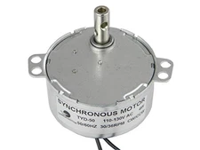 Small AC Synchronous Geared Motor 110V 4W