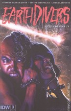 Earthdivers #3C VF 2022 Stock Image