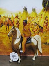 Hartland Tonto complete with rider horse saddle gun feather knife tag
