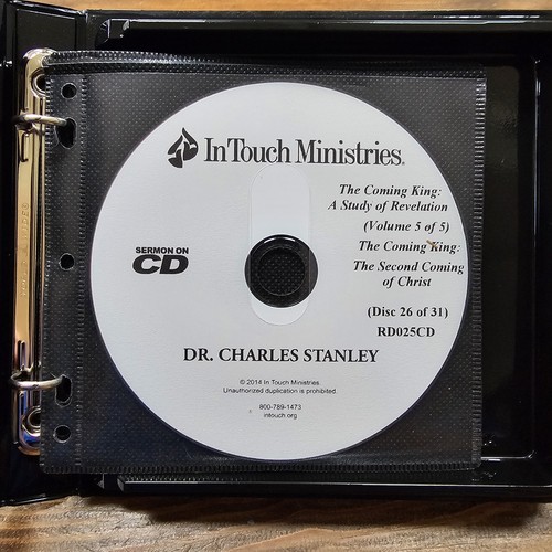 Dr Charles Stanley A Study of Revelation The Coming King 31 CD Set Complete - Picture 21 of 24