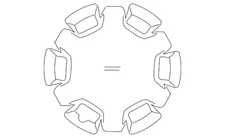 Genuine Nissan Wheel Cover 40315-1FC1C