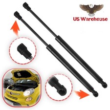 Pair For Fiat 500l 2014-20 Front Hood Support Gas Strut Damper