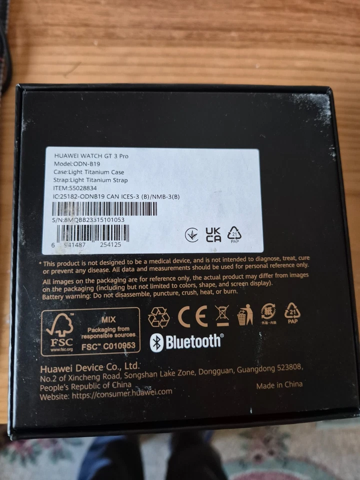 Montre Huawei Watch  GT 3 Pro - Très Bon Etat - Photo 2/4