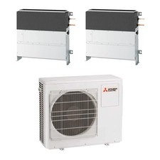 Mitsubishi Electric SFZ-M Dual Einbau-Klimaanlage 9000 + 1800