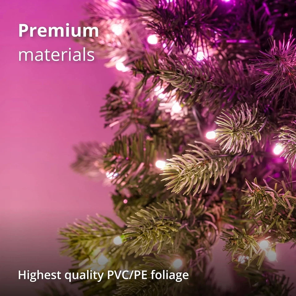 Twinkly 7 pies Prelit Regal Tree 435 LED RGB - Ecomm-Caja abierta Foto 3 de 4