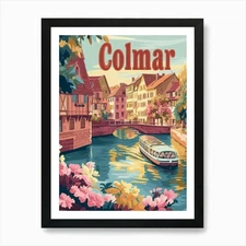 Aihrgdesign A Mid Century Modern Tr Framed Wall Art Poster Canvas Print Picture