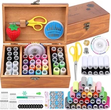 Basic Sewing Kit 196 Pcs Accessories and Supplies Repair Kits... 