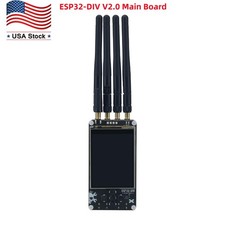 ESP32-DIV V2.0 2.8" WiFi Bluetooth Handheld Wireless Tool Long Antenna USA