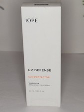 IOPE UV Defense Sun Protector Sunscreen Broad Spectrum SPF 45 NEW