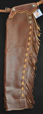 Custom Made Leather Chaps/Shotgun Chaps/Made In USA