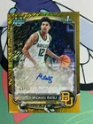 2025-26 Bowman Chrome Michael Rataj Gold Shimmer Refractor 1st Auto #43/50 SSP