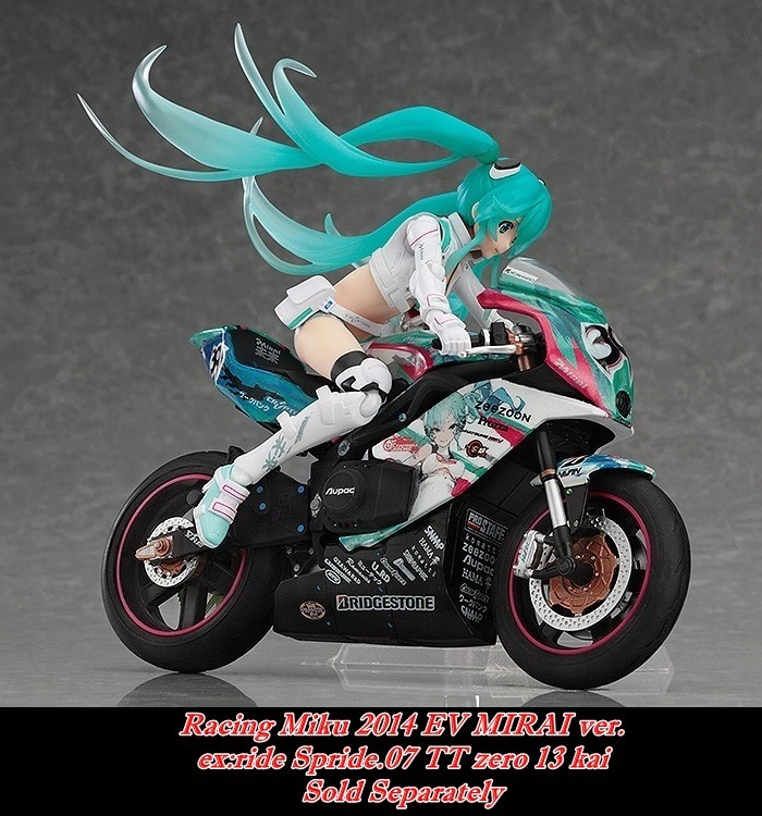 初音ミク　figma Racing Miku TT 零13 改 Figma EX Ride Spride 06 TT Zero 13 Hatsune Miku Good Smile