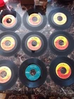 LOT OF 9 45 RPM RECORDS BY THE BEATLES
