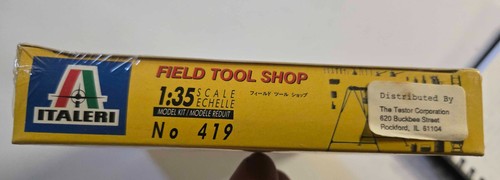 Italeri Field Tool Shop 1:35 Scale Model Kit 419 New in Sealed Box - Picture 2 of 2