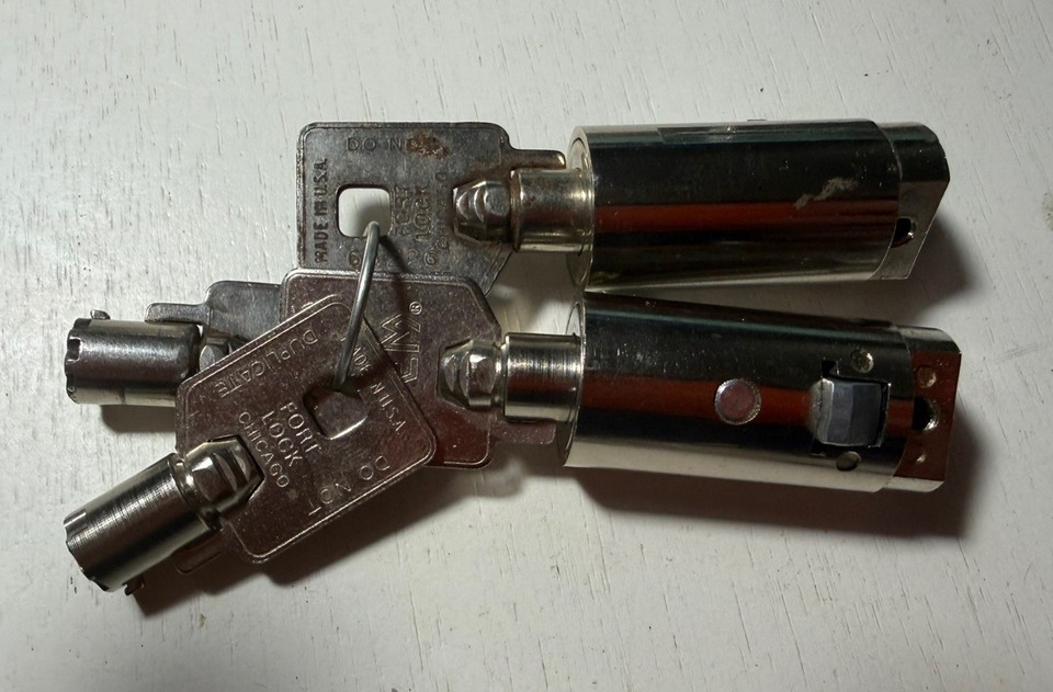 Lot 80 Tubular Barrel Keys Round Vending Machine Ace Baton Gem ESD ...