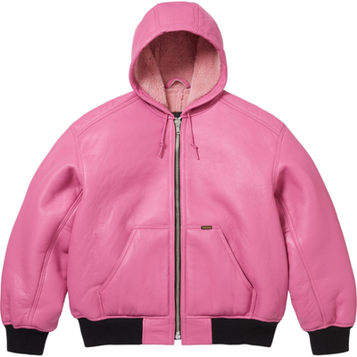 Supreme x Schott Shearling Hooded Work Jacket 3colors FW25 | eBay