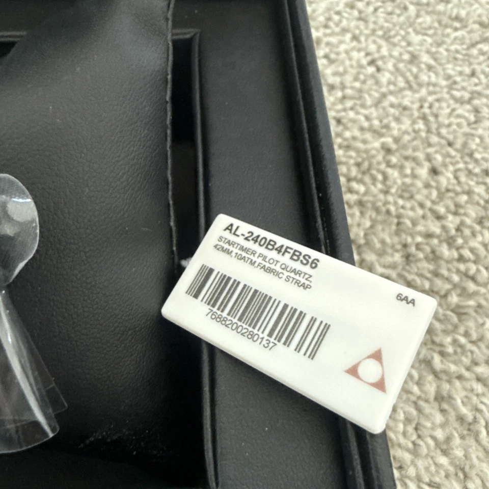 Alpina Startimer Pilot Black Dial Men's Watch Item No. AL-240B4FBS6 - Image 3 of 4