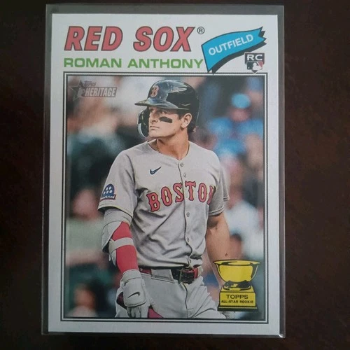 ROMAN ANTHONY 2026 Topps Heritage RC Rookie card #86 Boston Red Sox