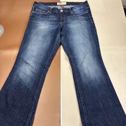 L.E.I. LEI Ashley Low Rise Slim Boot SZ 13 Y2K Jeans Dark Wash Blue NWOT