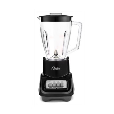 Oster Turbo 5-Speed Countertop Blender Black 800W Dishwasher-Safe,6-Cup Capacity