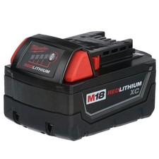 Milwaukee Tool 48-11-1822 M18 18-Volt Lithium-Ion XC High Capacity Battery 2pk 