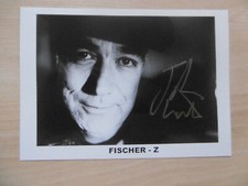 John Watts "Fischer Z" Autogramm signed 13x18 cm Bild s/w