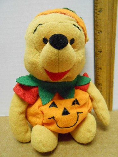 Tienda Disney Tigger Diablo Halloween Peluche Frijoles Gorro Pooh & Pooh Calabaza - Imagen 5 de 5