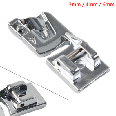 DREAMSTITCH P60001 Low Shank Rolled Hem Presser Foot for Brother,Janome,Simplicity,Kenmore,Pfaff,Singer,Simplicity,Viking Sewing Machine ALT